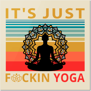 F*cking Yoga Posters and Art